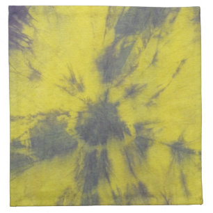 Tye Dye Composition #8 by Michael Moffa Cloth Napkin