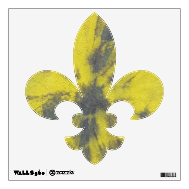 Tye Dye Composition #8 by Michael Moffa Wall Sticker (Front)