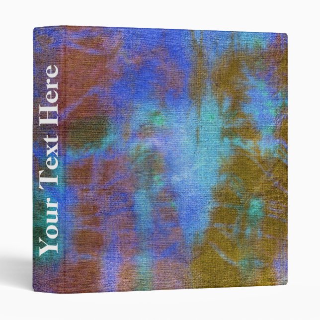 Tye Dye Composition #9 by Michael Moffa Binder (Front/Spine)