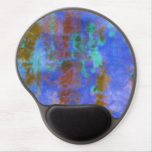 Tye Dye Composition #9 by Michael Moffa Gel Mouse Pad