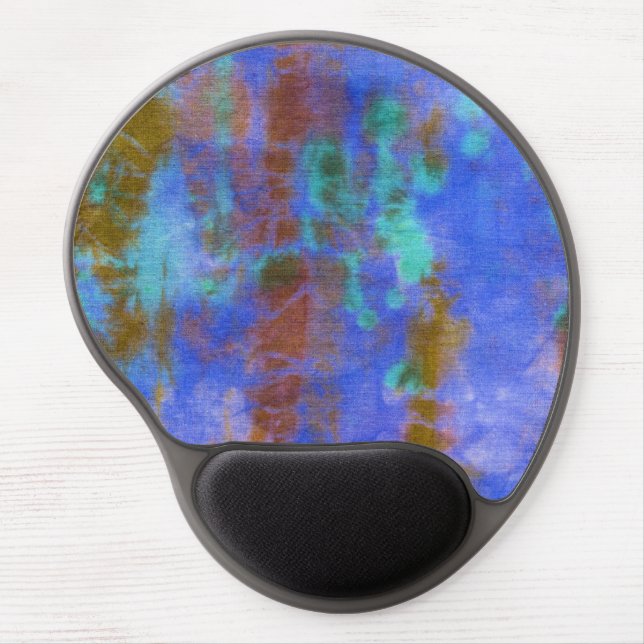 Tye Dye Composition #9 by Michael Moffa Gel Mouse Pad (Front)