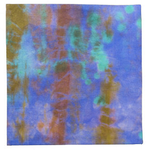 Tye Dye Composition #9 by Michael Moffa Napkin