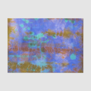 Tye Dye Composition #9 by Michael Moffa Tissue Paper