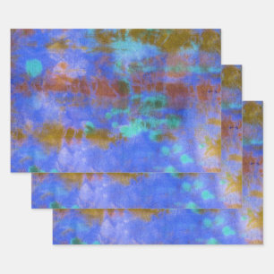 Tye Dye Composition #9 by Michael Moffa Wrapping Paper Sheets