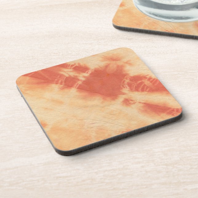 Tye Dye Composition No. 10 by Michael Moffa Beverage Coaster (Left Side)