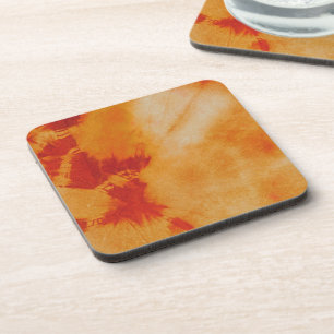 Tye Dye Composition No. 12 by Michael Moffa Beverage Coaster