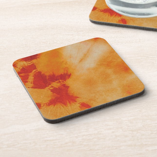 Tye Dye Composition No. 12 by Michael Moffa  Beverage Coaster (Left Side)