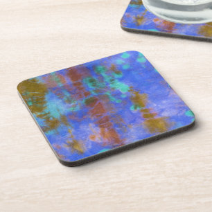 Tye Dye Composition No. 9 by Michael Moffa Beverage Coaster