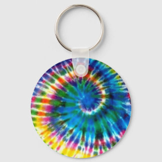 tye dye keychain