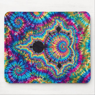 Tye Dye Mandelbrot Fractal Mouse Pad