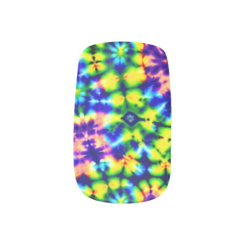 Tye Dye Nail Art Decals