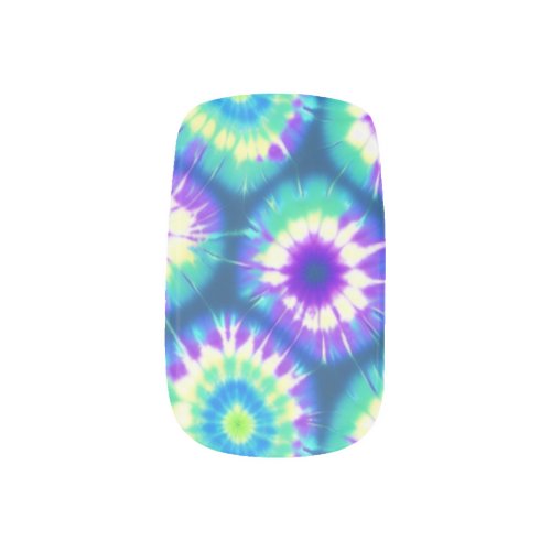 Tye Dye Nail Art Decals