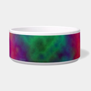 Tye Dye Pet Bowl