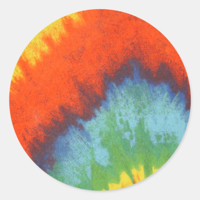 Tye Dye Stickers (Front)