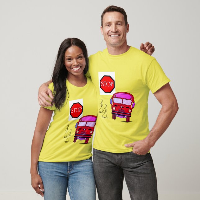Tye Dye T-shirt School Bus (Unisex)
