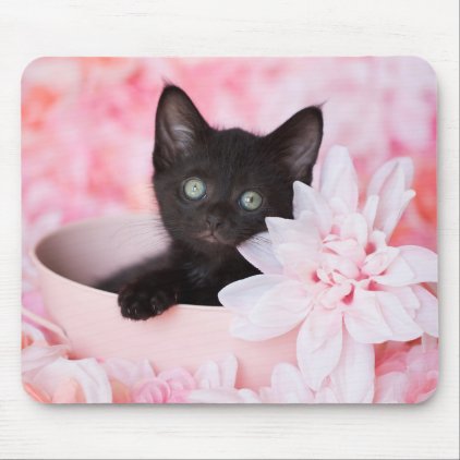 Tye Pink Floral Mouse Pad