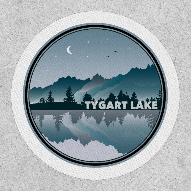 Tygart Lake West Virginia Reflection Patch (Front)