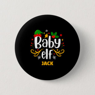 Tygraphy Baby Elf Fun Family Matching Baby Button