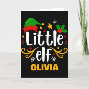 Tygraphy Little Elf Fun Family Matching Card