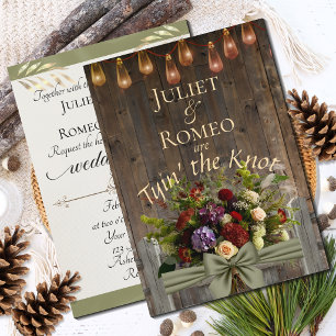 Tyin' the Knot Wildflowers & Ribbon - Sage