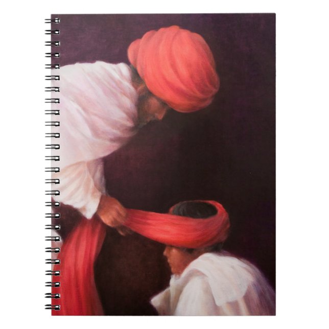 Tying a Turban 2010 Notebook (Front)