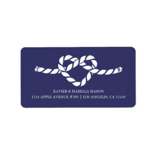 Tying The Knot Custom Background Color Label