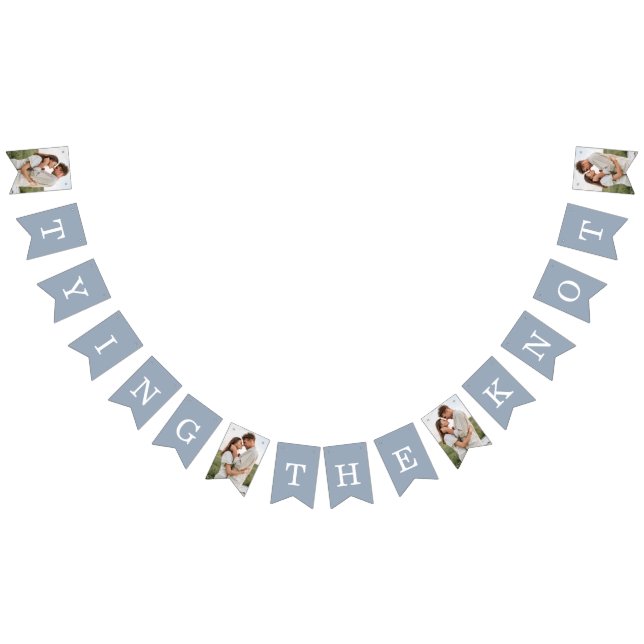 Tying the Knot Photo Bunting Flags (All)