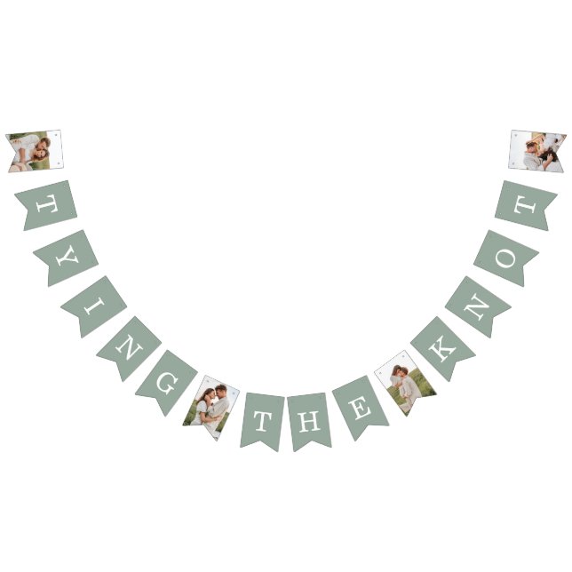 Tying the Knot Photo Bunting Flags (All)