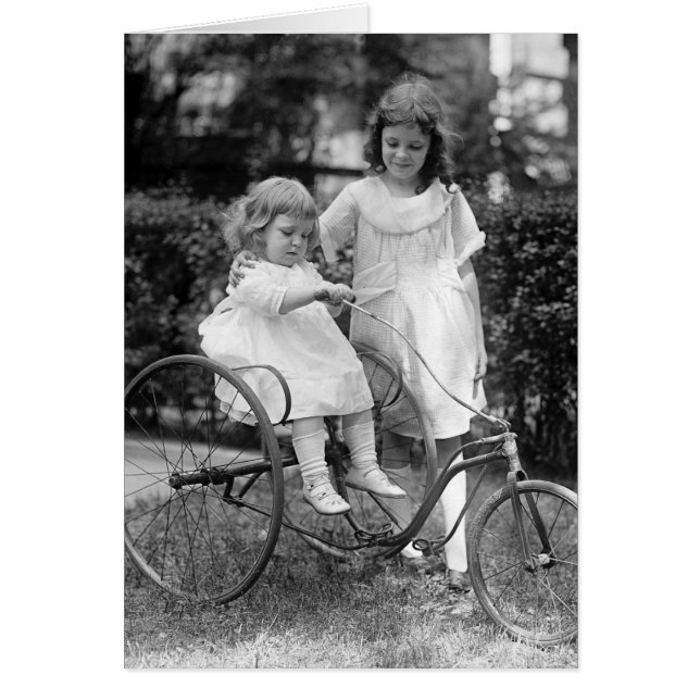 Tyke on Trike, 1920s Cards (Front)
