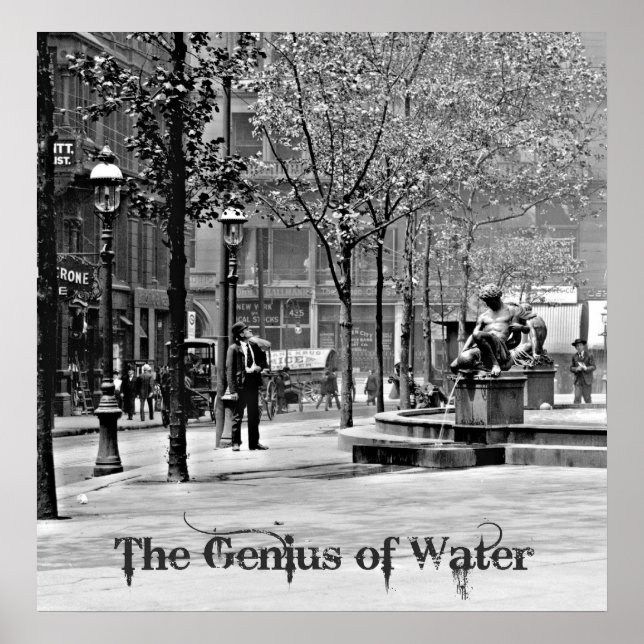 Tyler Davidson Fountain Poster (Front)