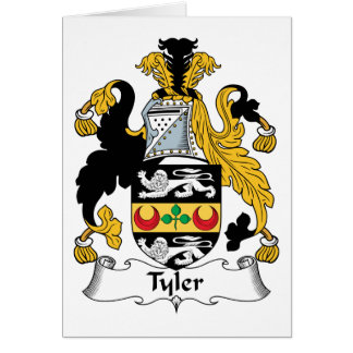 Tyler Family Crest Cards