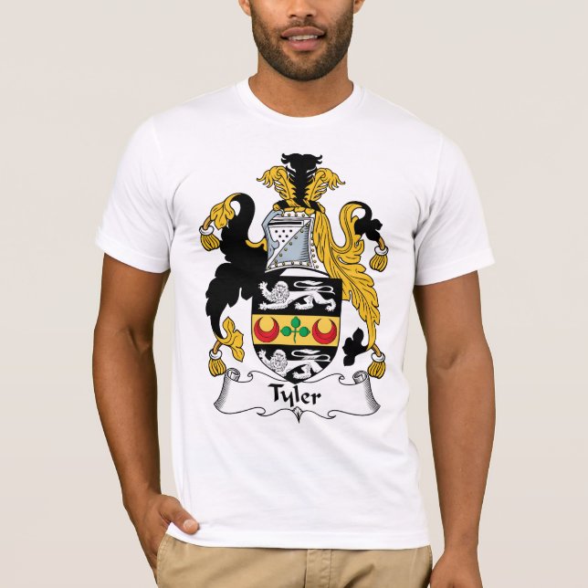 Tyler Family Crest T-Shirt (Front)