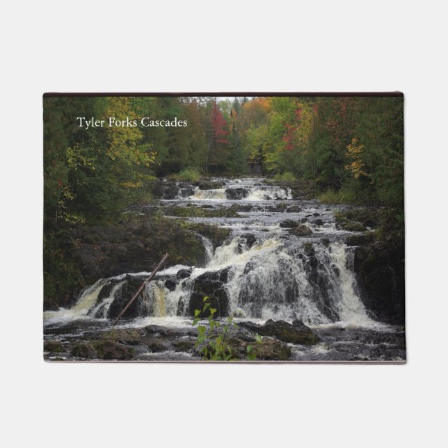 Tyler Forks Cascades door mat (Front)