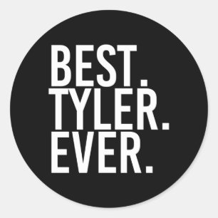 Tyler Shirt Funny Men Fathers Gift Igovernment Classic Round Sticker