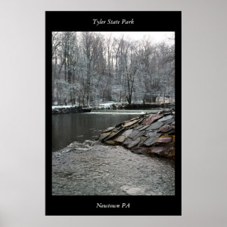 Tyler State Park Newtown PA Poster
