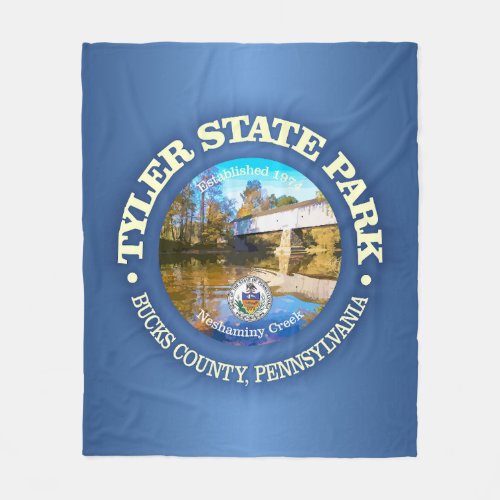 Tyler State Park SP Fleece Blanket