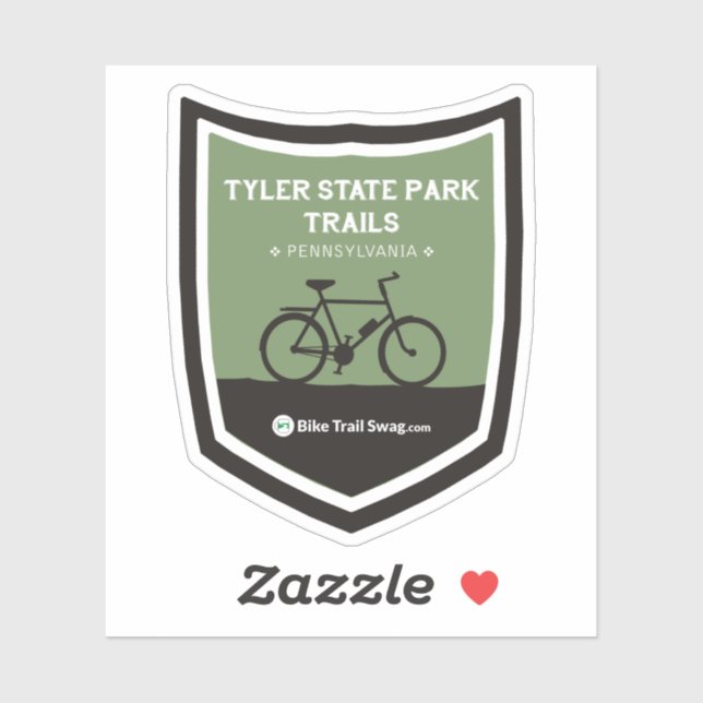 Tyler State Park Trails Sticker (Sheet)