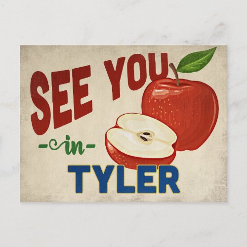 Tyler Texas Apple _ Vintage Travel Postcard