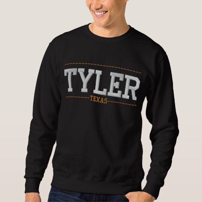 Tyler Texas USA Embroidered Sweatshirts (Front)