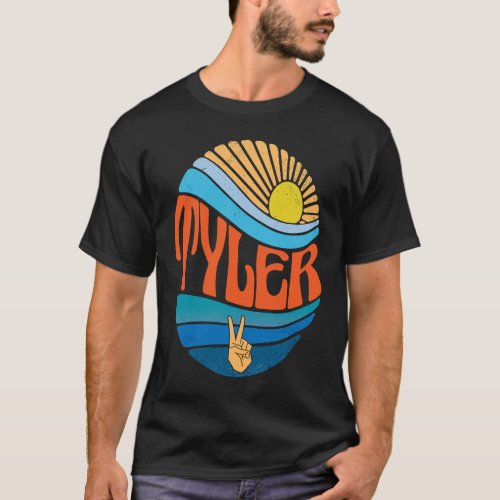 Tyler  Vintage Sunset Tyler Groovy Tie Dye T_Shirt