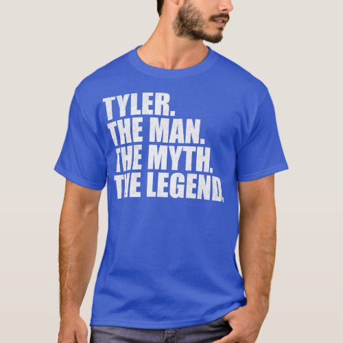 TylerTyler Name Tyler given name T_Shirt