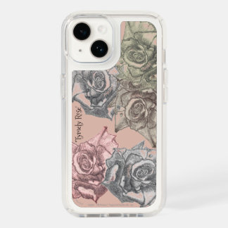 *'Tymely Rose' design on Speck case iphone 15