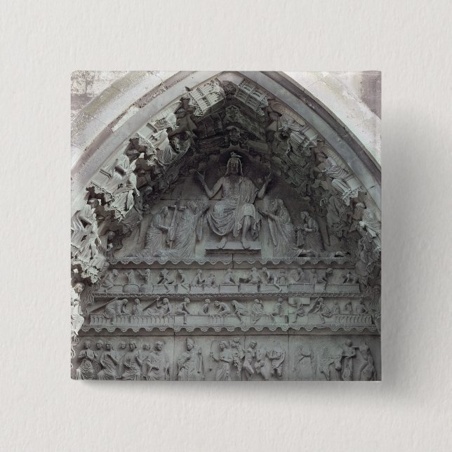 Tympanum from the left portal button (Front)