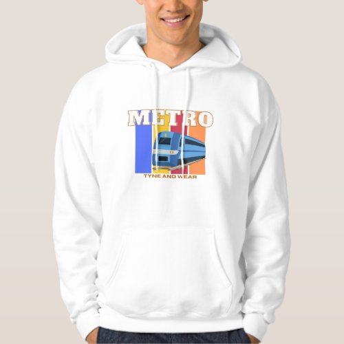 Tyne and wear metro Newcastle Hoodie