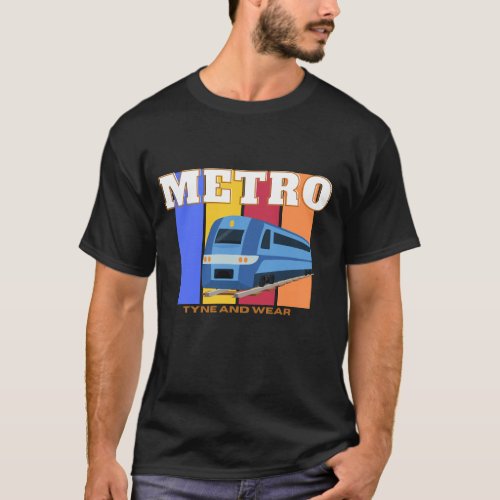 Tyne and wear metro Newcastle  T_Shirt