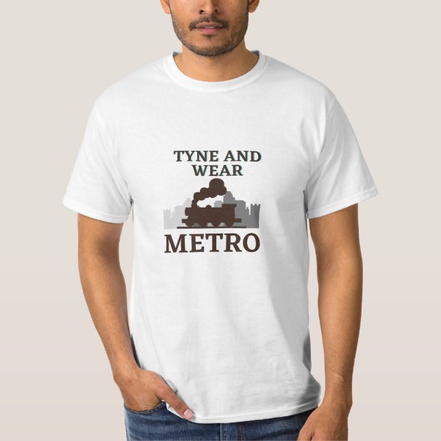 Tyne and Wear Metro T-Shirt (Front)