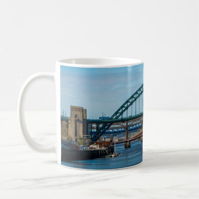 Tyne Bridge Coffee Mug (Left)