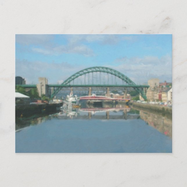 tyne bridge (daylight) postcard (Front)