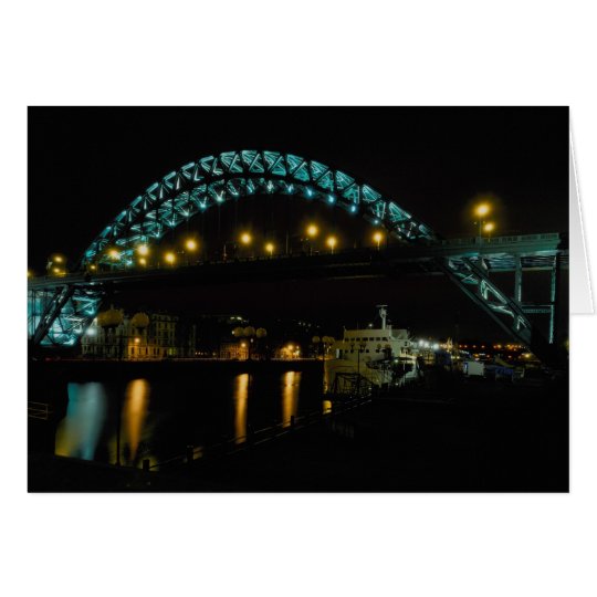 Tyne Bridge, Newcastle, England Card