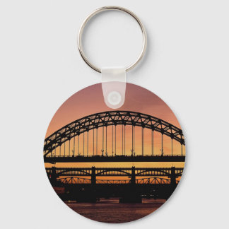 Tyne Bridge, Newcastle, England Keychain